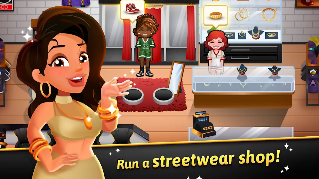 Скачать Hip Hop Salon Dash Beauty Game MOD APK — Много денег — скриншот 1 Скачать Hip Hop Salon Dash Beauty Game MOD APK — Много денег — скриншот 1