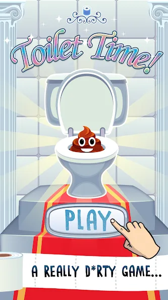 Скачать Toilet Time: Fun Mini Games на телефон — Много денег — скриншот 1