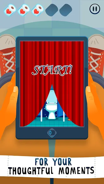 Скачать Toilet Time: Fun Mini Games на телефон — Много денег — скриншот 2