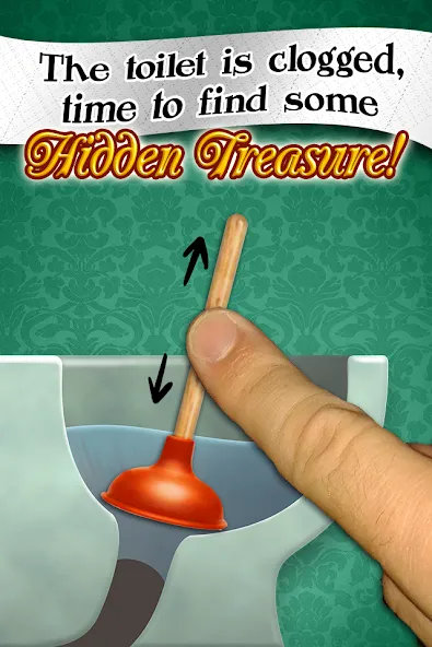 Toilet Treasures: WC Simulator — Много денег — скриншот 1