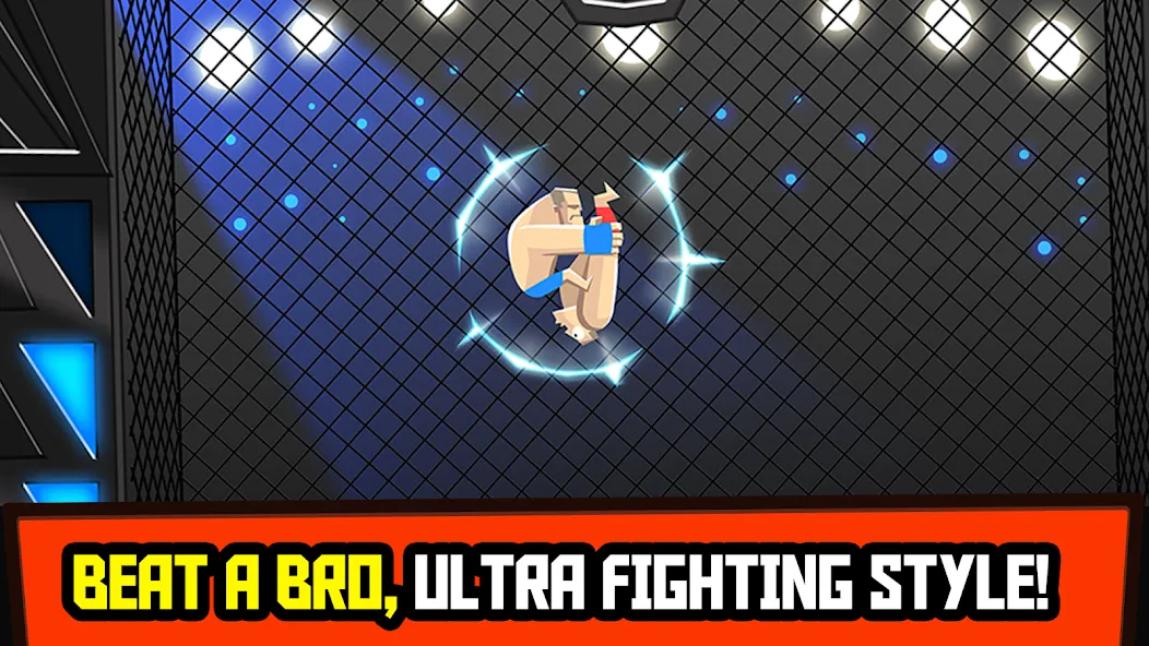 Скачать UFB: 2 Player Game Fighting MOD APK — Все бойцы разблокированы — скриншот 4