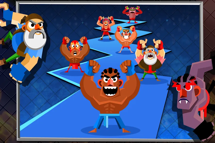 UFB 2: Fighting Champions Game (Мод Много денег и бесконечная выносливость) — скриншот 3 UFB 2: Fighting Champions Game (Мод Много денег и бесконечная выносливость) — скриншот 3