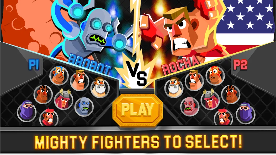 UFB 3: MMA Fighting Game на Андроид — Мод Много денег — скриншот 2