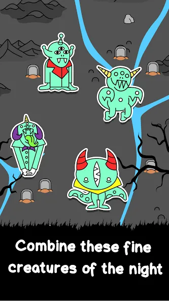 Скачать Vampire Evolution: Idle Horror на Android — Много денег и кристаллов — скриншот 3