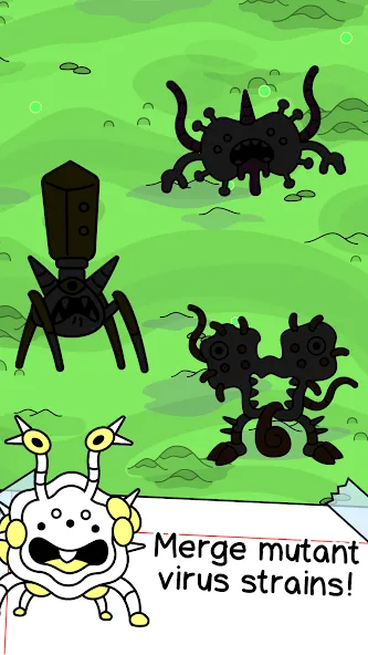 Скачать Virus Evolution: Merge Game — Последняя версия (Много денег) — скриншот 3