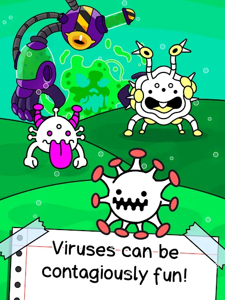 Скачать Virus Evolution: Merge Game — Последняя версия (Много денег) — скриншот 5