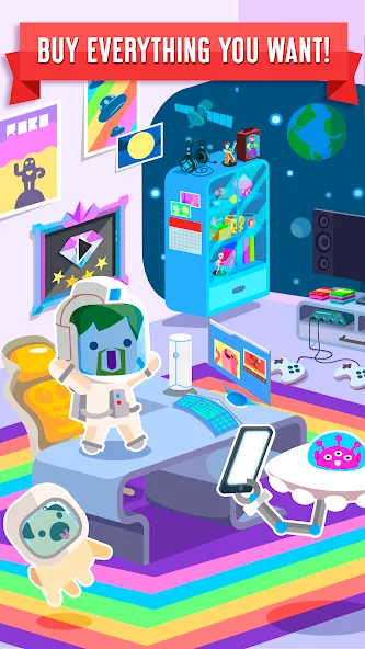 Скачать Vlogger Go Viral: Tuber Life на Android — Много денег — скриншот 3