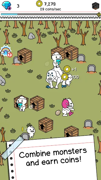 Zombie Evolution: Idle Game Mod APK Много денег — Скачать на Андроид — скриншот 2