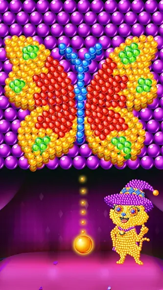 Взломанная Bubble Shooter Jerry на Андроид — Много денег — скриншот 1 Взломанная Bubble Shooter Jerry на Андроид — Много денег — скриншот 1
