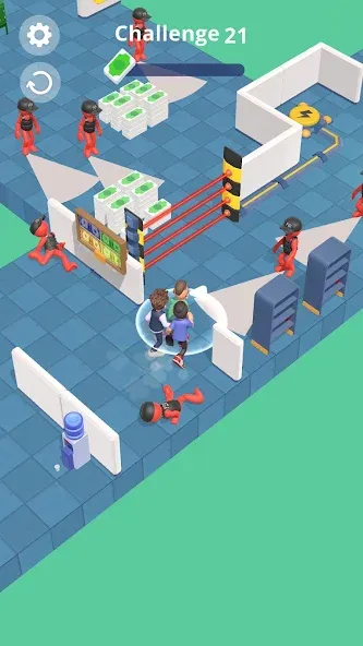 Скачать взлом Heist challenge – grab and go на Андроид — Много денег — скриншот 4 Скачать взлом Heist challenge – grab and go на Андроид — Много денег — скриншот 4