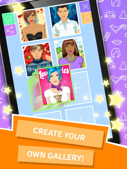 Avatar Creator App MOD APK на Android — Всё открыто — скриншот 3