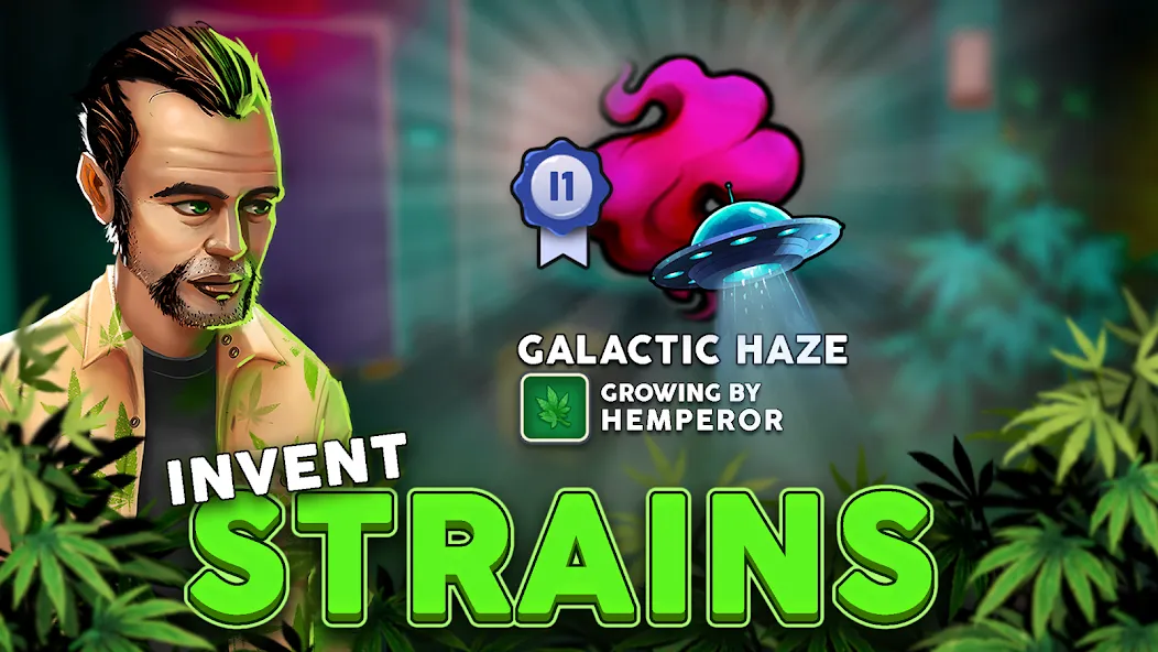 Скачать взломанную Hempire - Plant Growing Game — Много денег и семян — скриншот 5