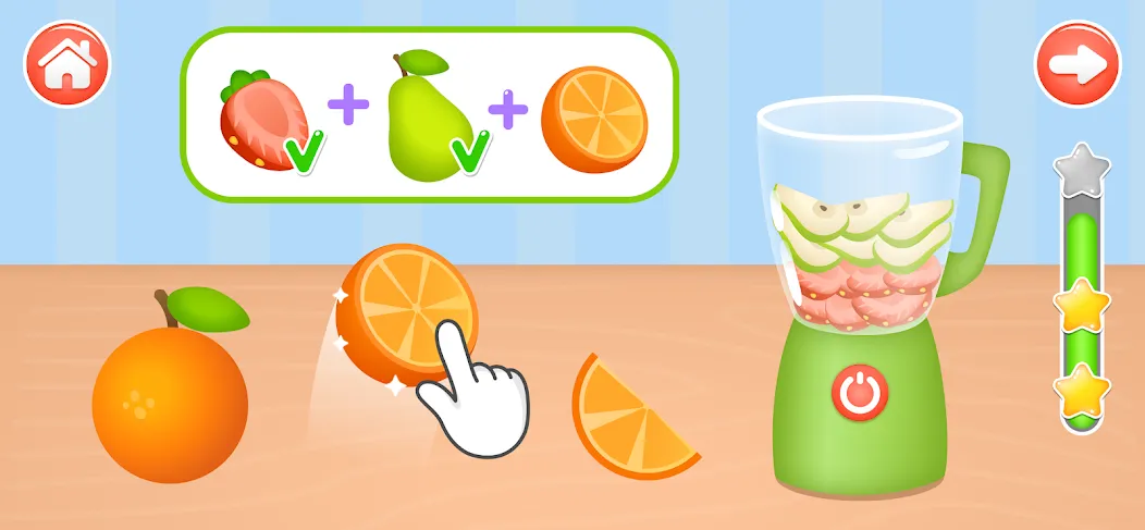 Взломанная Kids Cooking Games 2+ Year Old на Андроид — Все открыто — скриншот 5