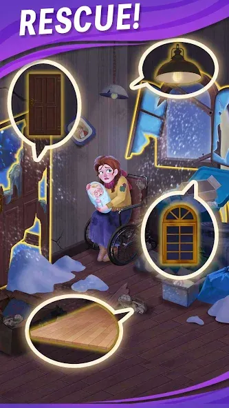 Candy Manor - Home Design на Андроид — Много денег — скриншот 3 Candy Manor - Home Design на Андроид — Много денег — скриншот 3