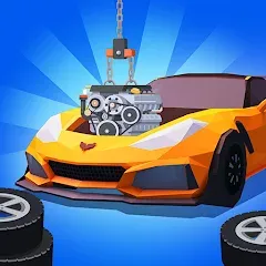 Car Mechanic Tycoon на Андроид — Мод Бесконечные деньги