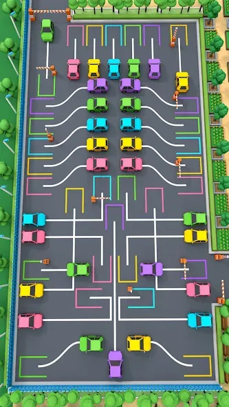 Взломанная Parking Pro: Car Parking Games на Андроид — Много денег — скриншот 2