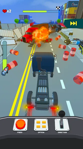 Скачать Crazy Rush 3D: Race Master с модом — Много денег — скриншот 3