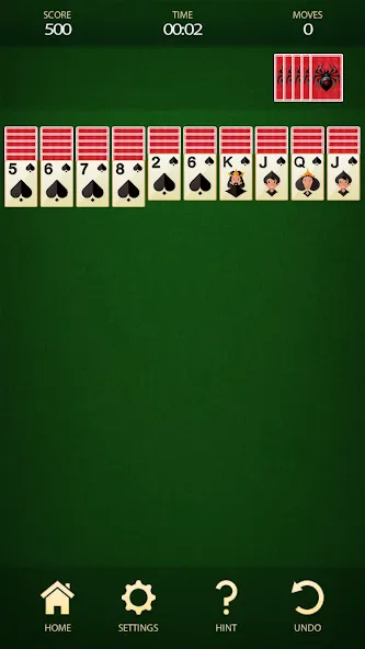 Скачать Spider Solitaire: Card Game — Все уровни разблокированы — скриншот 1