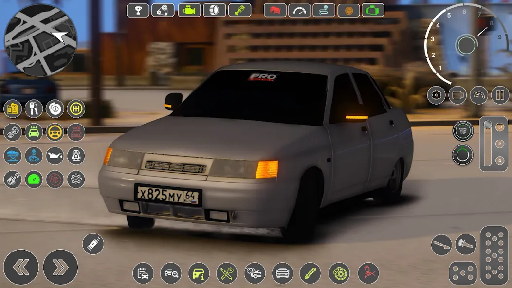 Скачать Lada 2110 Special Unit Race на телефон — Много денег и бесплатные покупки — скриншот 2