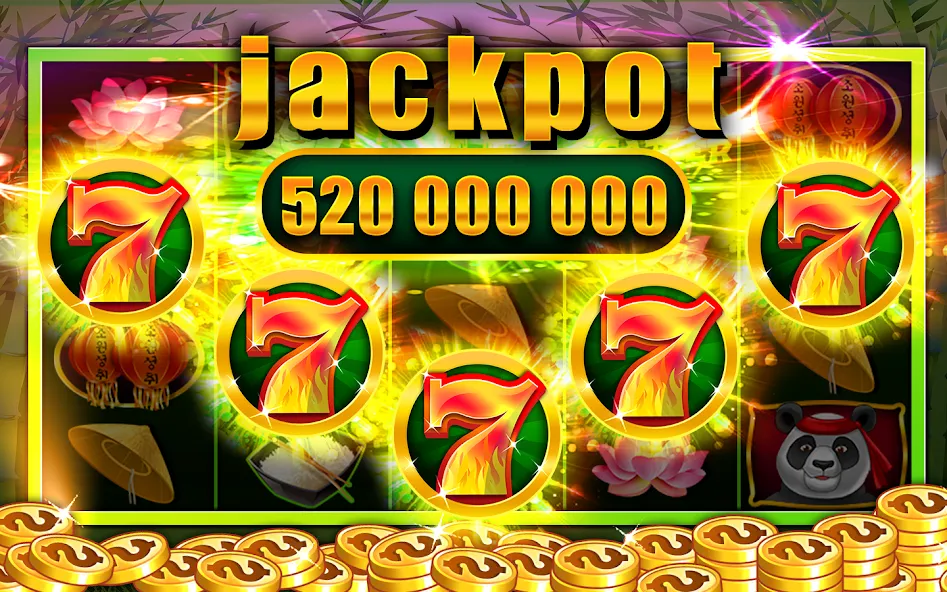 Скачать Slots online: Fruit Machines с модом — Много денег — скриншот 2