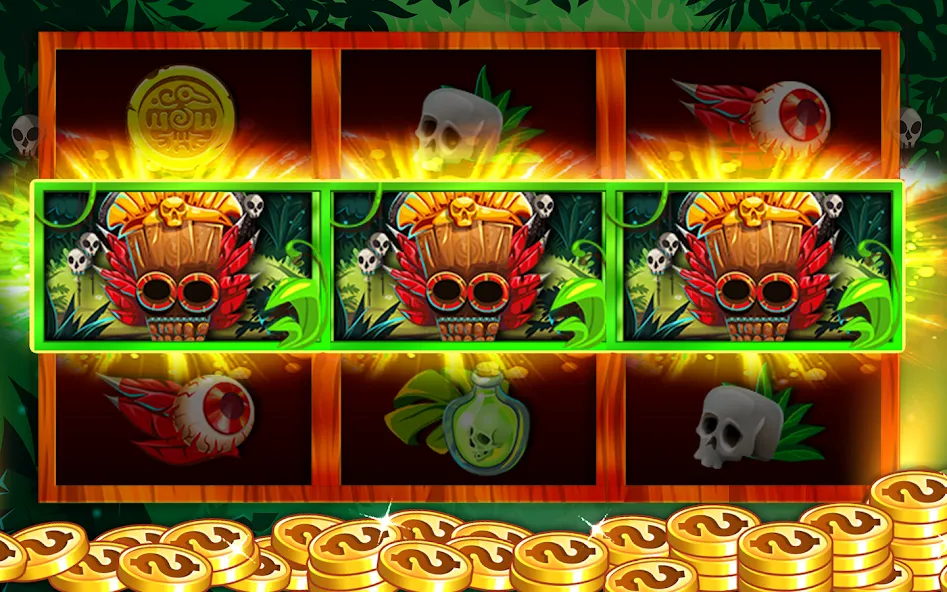 Скачать Slots online: Fruit Machines с модом — Много денег — скриншот 3