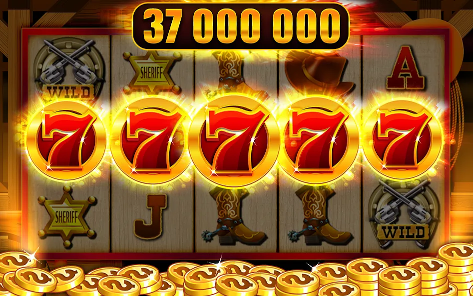 Скачать Slots online: Fruit Machines с модом — Много денег — скриншот 4