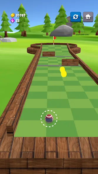 Mini Golf Game - Putt Putt 3D Mod APK Много денег — Скачать на Андроид — скриншот 1 Mini Golf Game - Putt Putt 3D Mod APK Много денег — Скачать на Андроид — скриншот 1