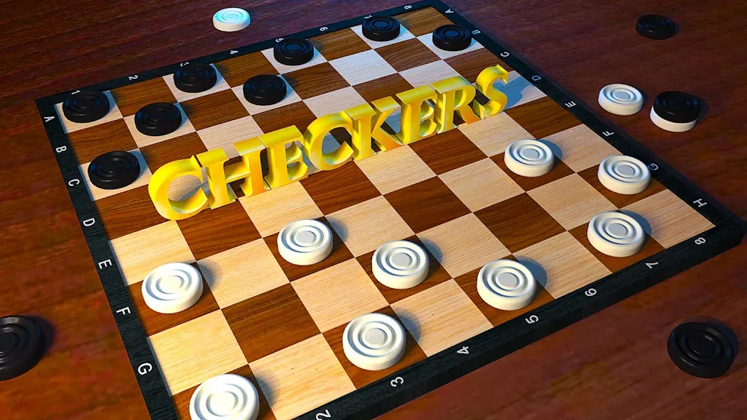 Скачать взлом Checkers: Checkers Online- Dam на Андроид — Бесплатные подсказки — скриншот 1