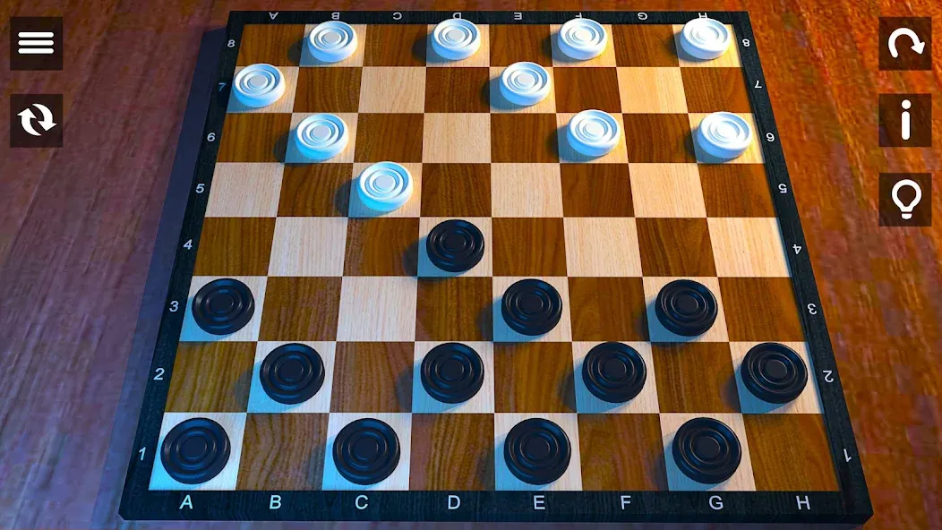 Скачать взлом Checkers: Checkers Online- Dam на Андроид — Бесплатные подсказки — скриншот 2