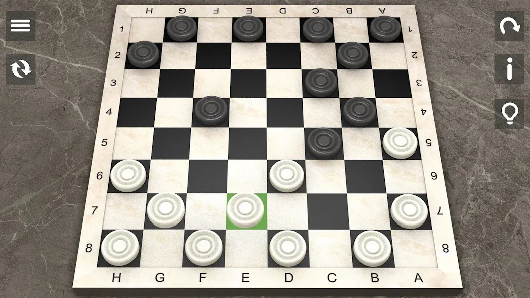 Скачать взлом Checkers: Checkers Online- Dam на Андроид — Бесплатные подсказки — скриншот 5