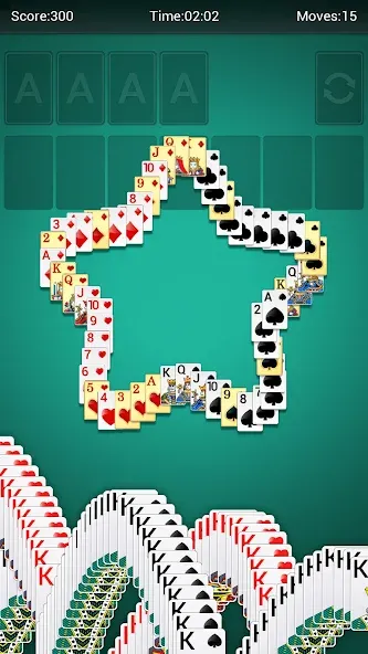 Solitaire — Взломанная версия (Много денег) — скриншот 5