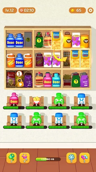 Goods Sort™ - Sorting Games на Андроид — Много денег — скриншот 5