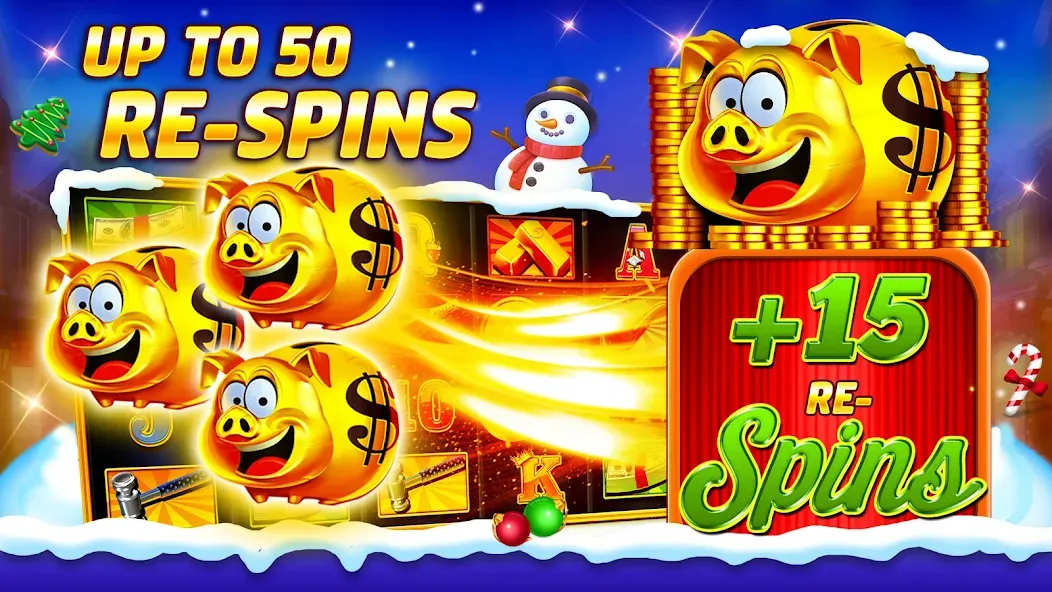 Clubillion Vegas Casino Slots MOD — Много денег на Андроид — скриншот 4