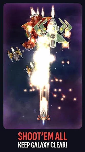 Скачать Galaxy Keeper: Space Shooter на Android — Много денег — скриншот 2 Скачать Galaxy Keeper: Space Shooter на Android — Много денег — скриншот 2