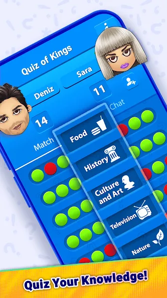 Скачать взломанную Quiz Of Kings: Trivia Games — Все ответы верные — скриншот 2 Скачать взломанную Quiz Of Kings: Trivia Games — Все ответы верные — скриншот 2