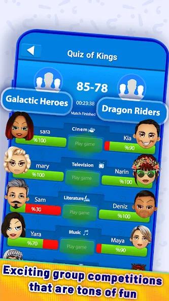 Скачать взломанную Quiz Of Kings: Trivia Games — Все ответы верные — скриншот 4 Скачать взломанную Quiz Of Kings: Trivia Games — Все ответы верные — скриншот 4