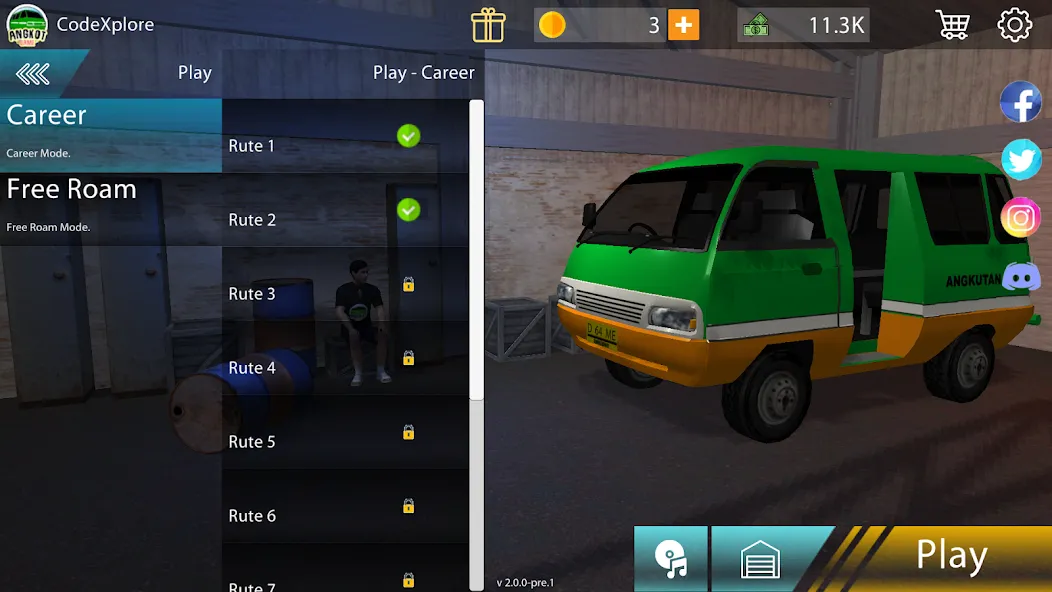 Скачать Angkot d Game (Мод: Много денег) на Андроид — скриншот 3