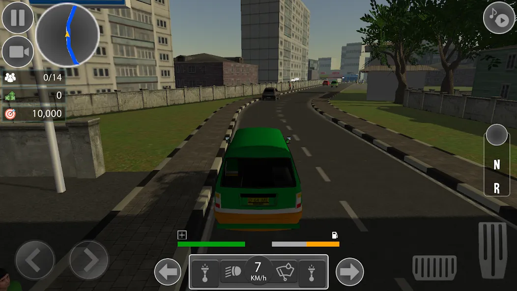 Скачать Angkot d Game (Мод: Много денег) на Андроид — скриншот 5