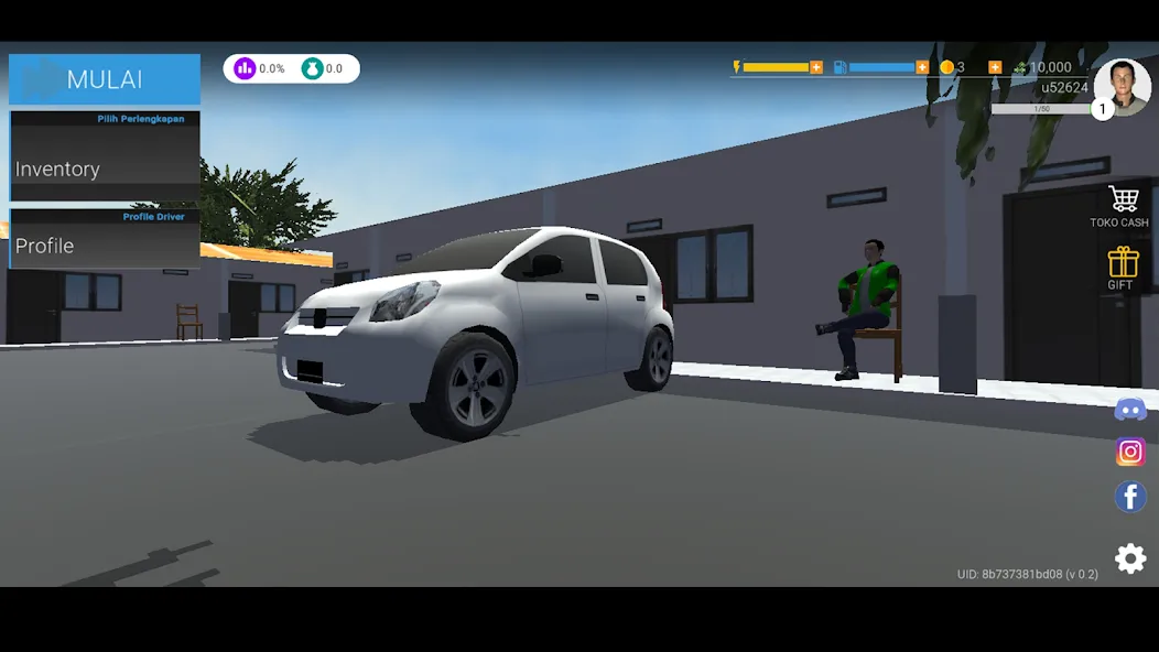 Taxi Online Simulator ID на Андроид — Много денег — скриншот 2