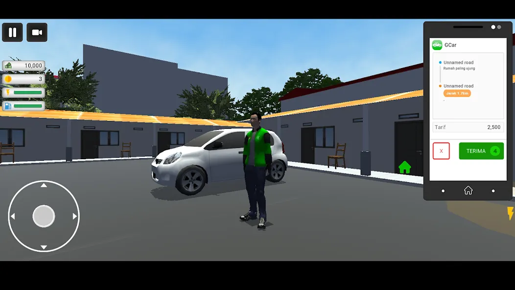 Taxi Online Simulator ID на Андроид — Много денег — скриншот 4