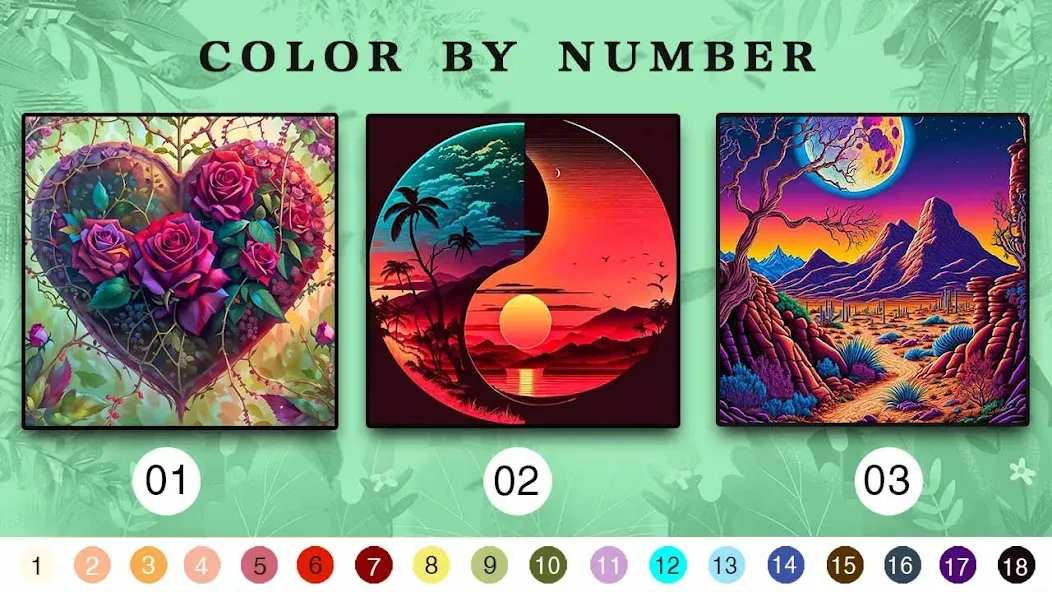 Скачать Color Master - Color by Number (Мод: Все открыто) на Андроид — скриншот 2