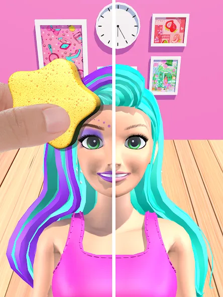 Color Reveal Suprise Doll Game на Андроид — Все куклы открыты — скриншот 5