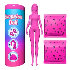 Color Reveal Suprise Doll Game на Андроид — Все куклы открыты