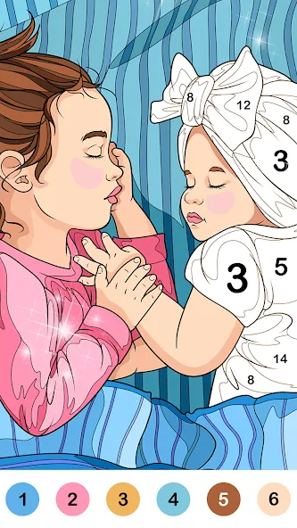 Tap Color Pro: Color By Number MOD APK на Android — Все цвета открыты и без рекламы — скриншот 5
