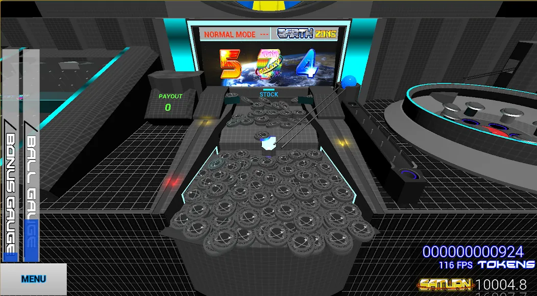 Скачать CosmoSpiral(メダルゲーム) на Андроид — Много денег и бесконечные монеты — скриншот 5