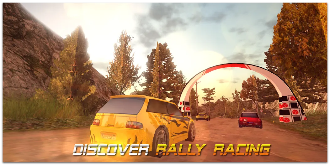 Xtreme Rally Driver HD — Мод: Много денег — скриншот 1