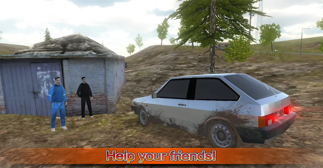 Driving simulator VAZ 2108 SE MOD APK на Android — Много денег — скриншот 3