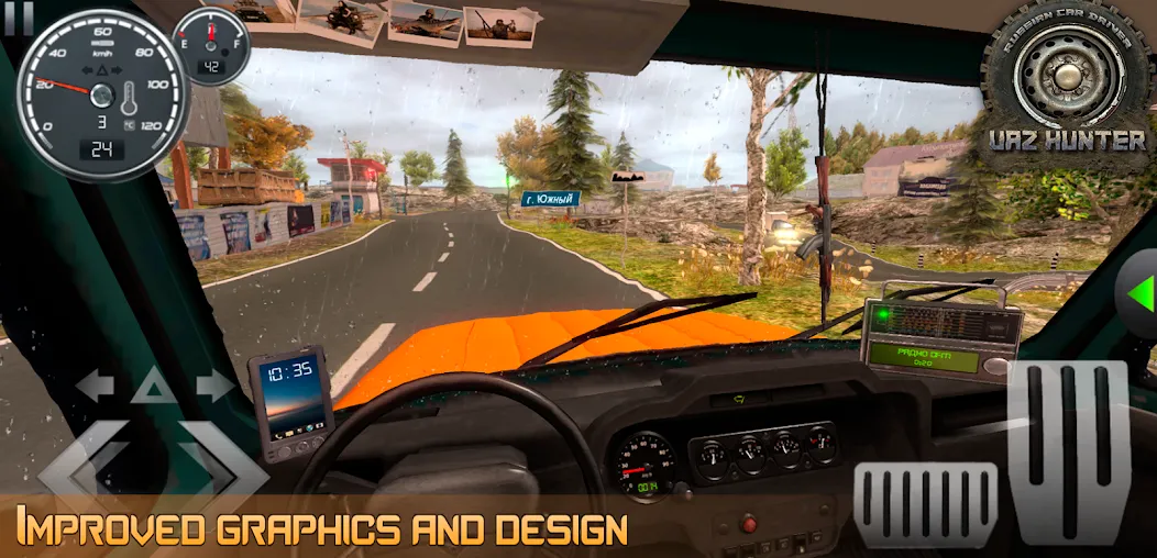 Russian Car Driver Uaz Hunter MOD APK на Android — Много денег — скриншот 5