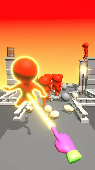 Magic Finger 3D на Андроид — Мод Много денег — скриншот 3