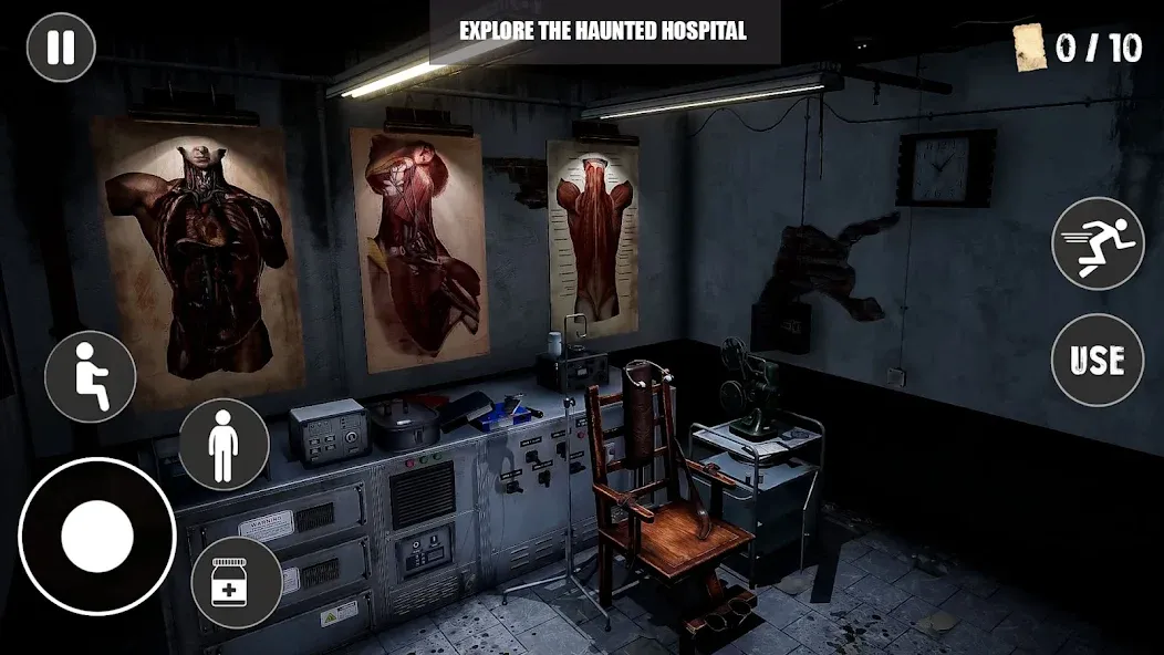 Скачать Scary Haunted Hospital Morgue на Андроид — Много денег и бессмертие — скриншот 3